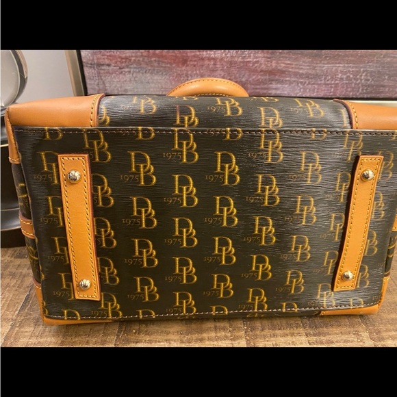 Dooney & Bourke Signature 1975 Satchel - Picture 6 of 7